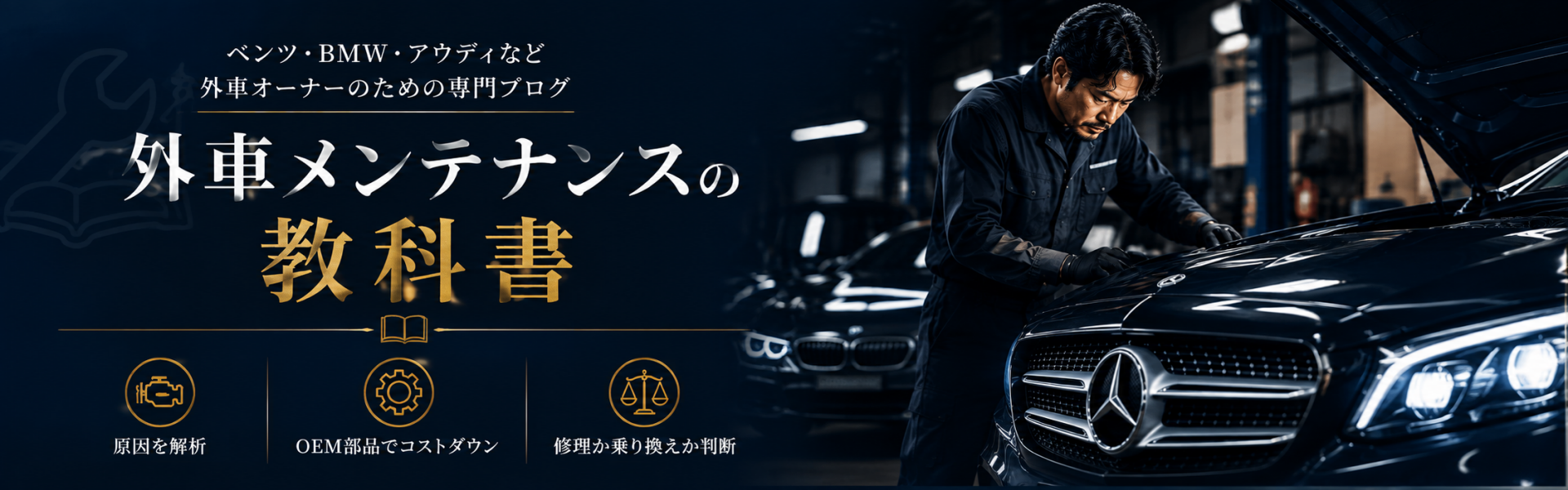 外車メンテナンスの教科書