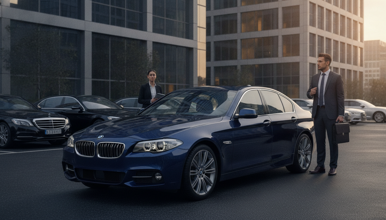 BMW5シリーズMスポーツを営業車や役員車として導入するのはビジネスで正解なのか?