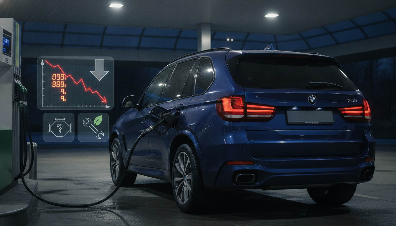 BMW X5の燃費が悪いのはなぜ?改善方法と点検ポイントを解説?