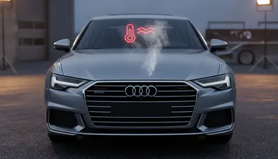 アウディA6のオーバーヒート警告灯原因は何？冷却系トラブルと対処法