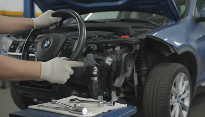 BMW X3ハンドル切ると異音の原因は？ギギギ・キュルキュル別の最適解なの？