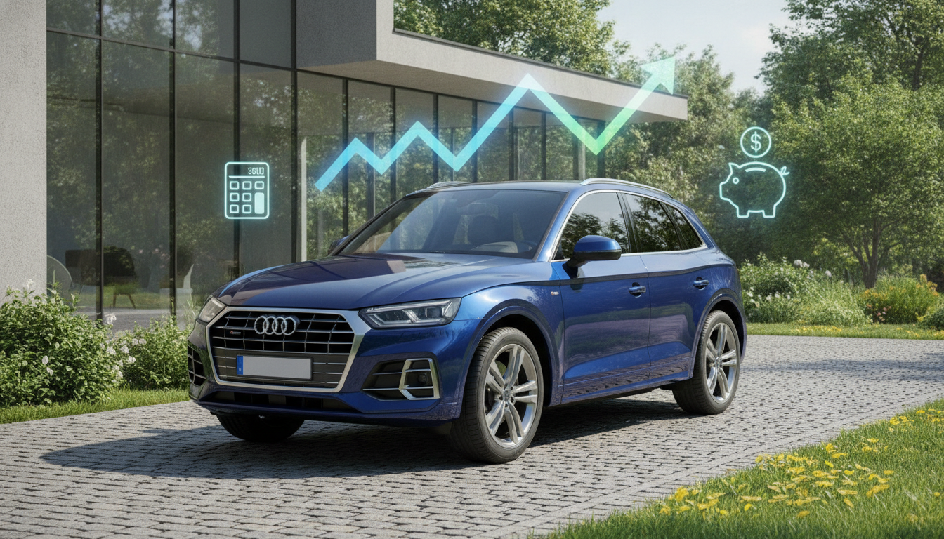 アウディQ5自動車税維持費年間はいくら?高額化を避ける最適解なの?