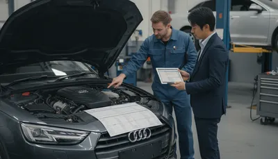 アウディA4車検で削れる項目と見積もりの見方は？高額請求を避ける基準なの？