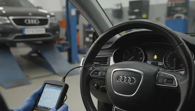 アウディA6エアバッグ警告灯で車検通らない？原因と費用を抑える最適解なの？