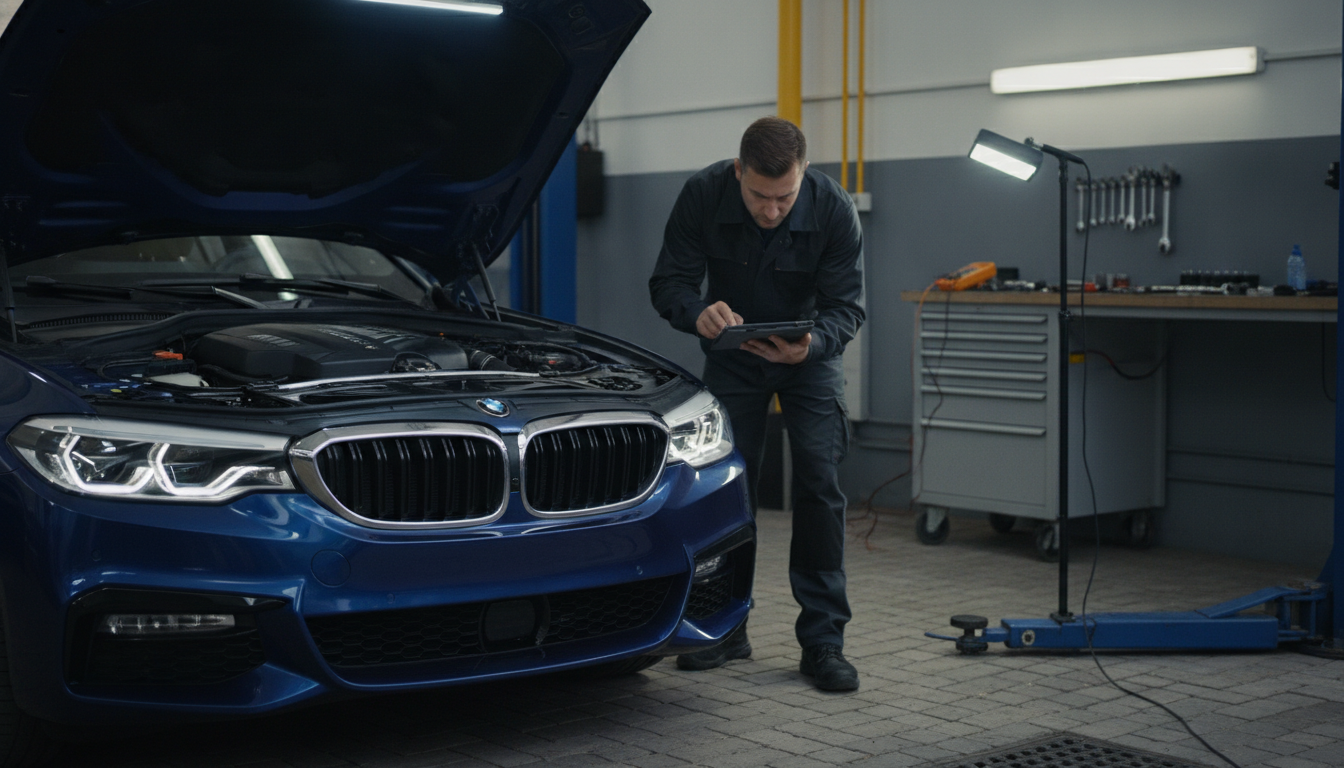 BMW5シリーズアイドリング不安定で止まるのは故障なの？原因と高額修理回避の最適解は？