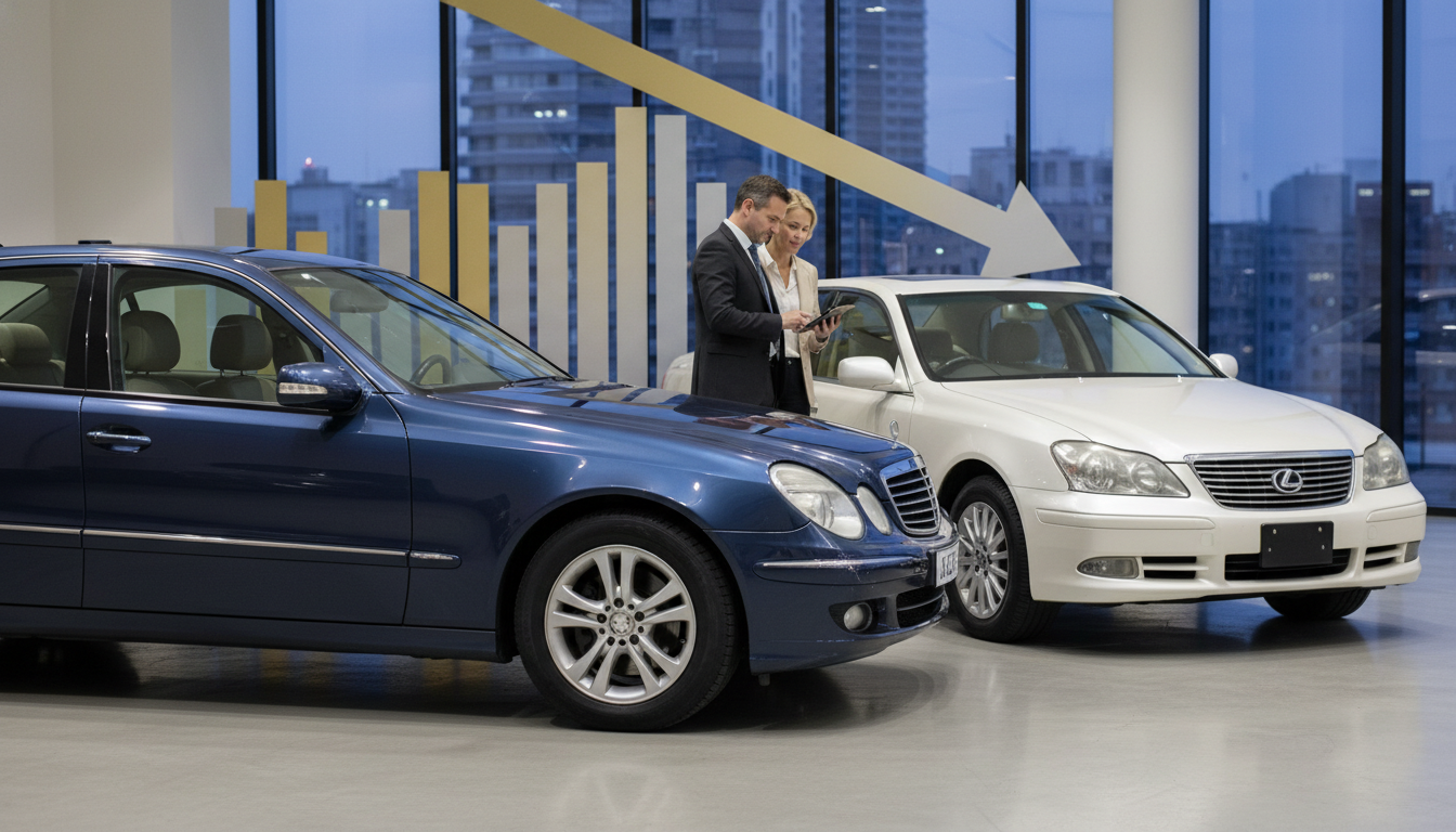 外車の中古車価格が急激に下落する3つの構造的要因
