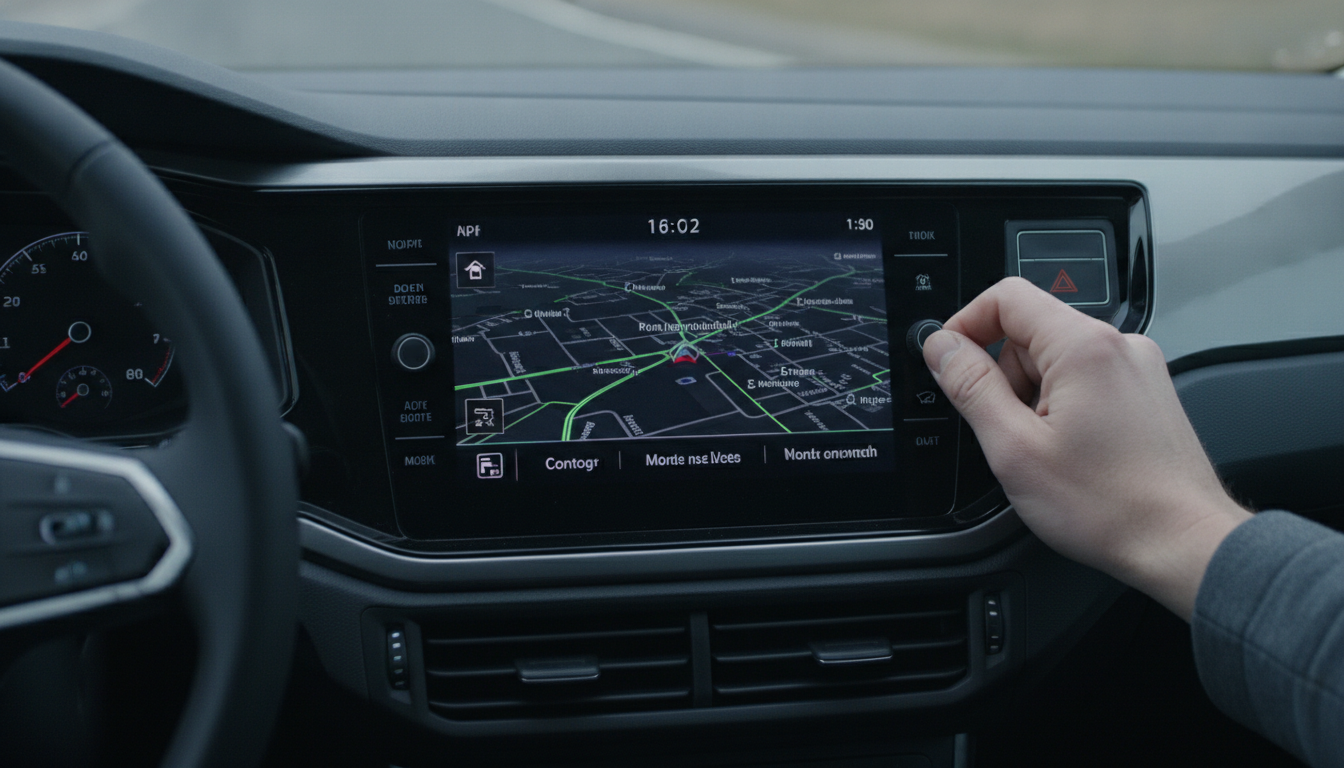 VWポロのナビがフリーズしたら、まずは「長押し再起動」から進めるのが最適解です