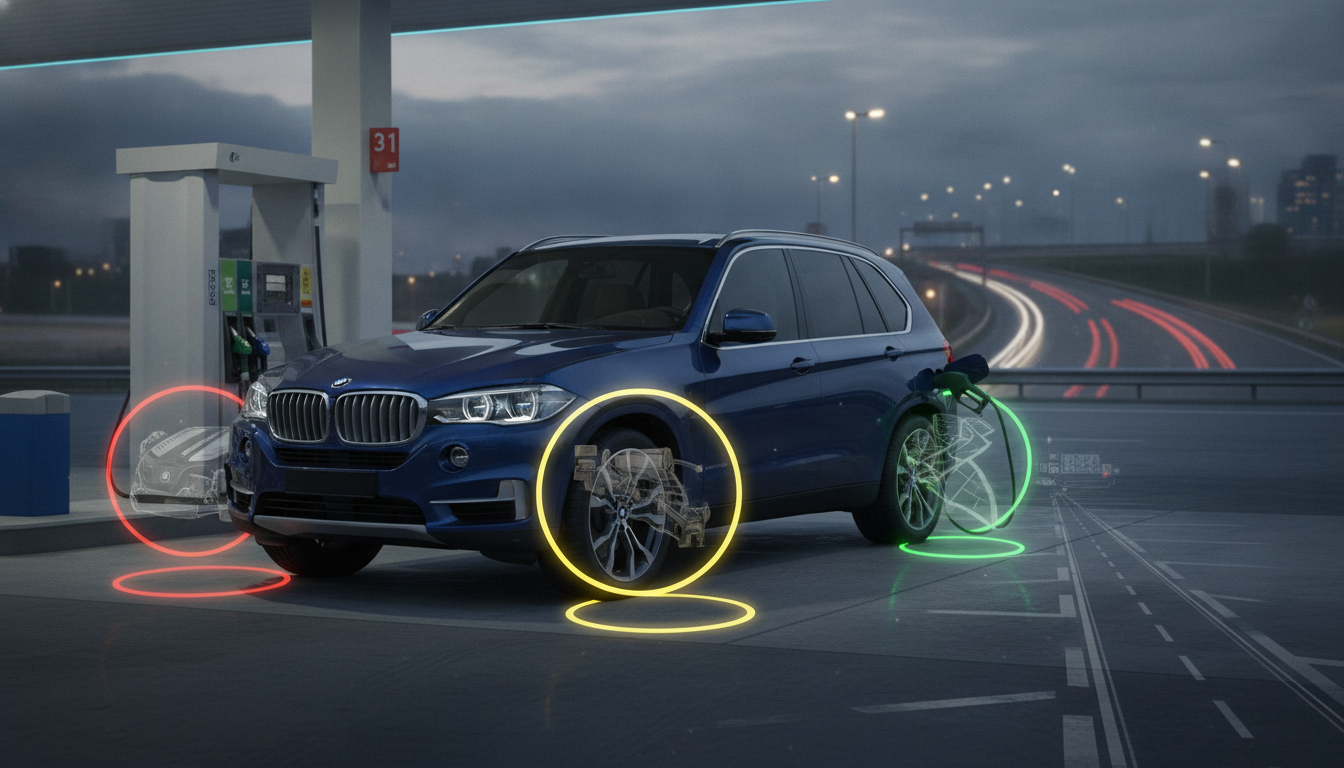 BMW X5の燃費が悪くなる理由は3分類で整理すると迷いません