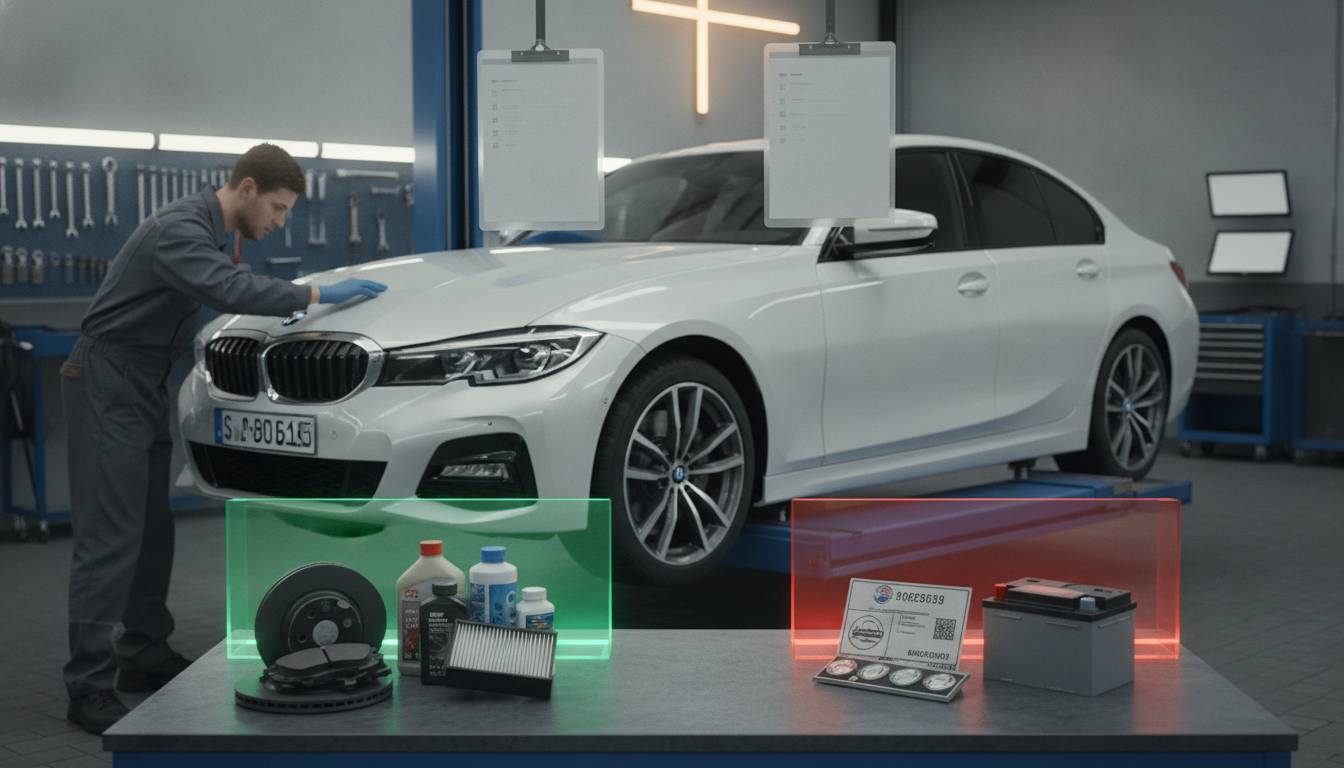 結論：BMW3シリーズ車検の「削れる項目」は消耗品と予防整備、削れないのは法定費用です