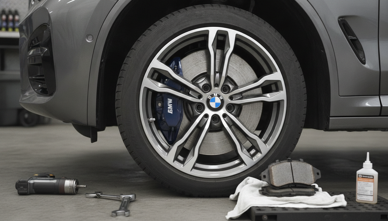 結論:BMW X3のブレーキキーキー鳴きは「一時的な現象」と「交換サイン」を分けて判断します