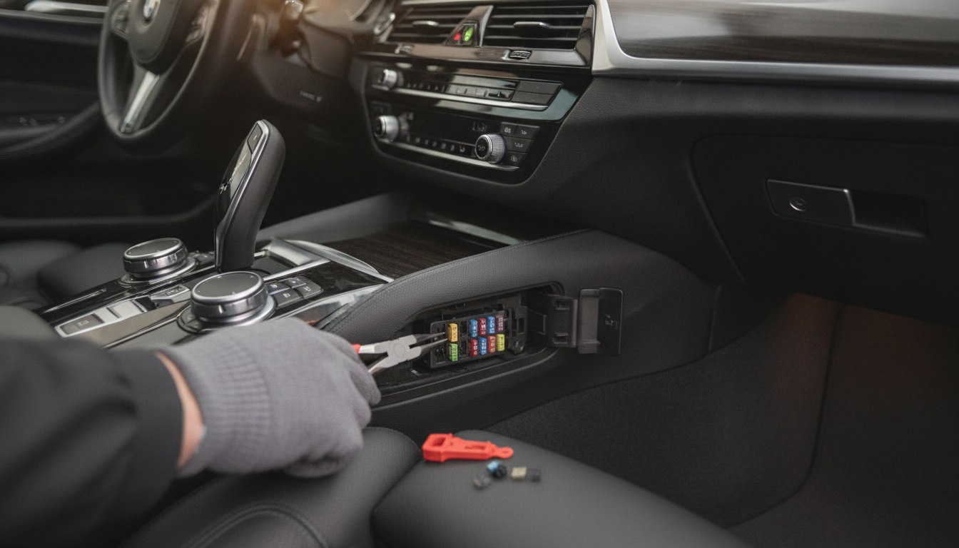 結論：BMW 5シリーズのシガーソケットが使えないなら、まずヒューズ（CIG/ACC系）確認が最優先