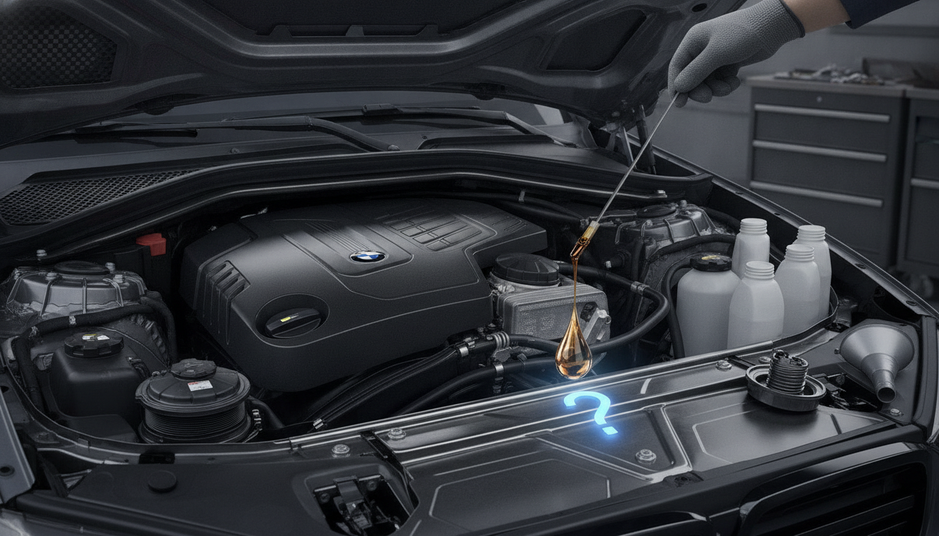 なぜ:BMW X3でオイルが減る原因は大きく3系統です
